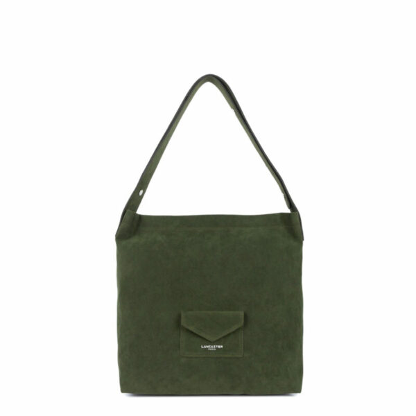Sac seau suédine KBA Lancaster - kaki foncé
