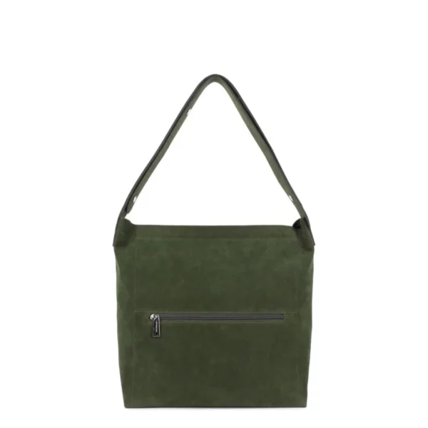 Sac seau suédine KBA Lancaster - kaki foncé