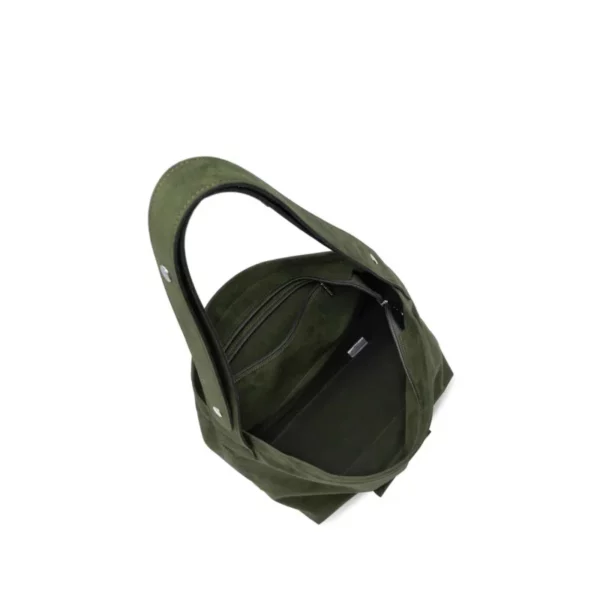 Sac seau suédine KBA Lancaster - kaki foncé