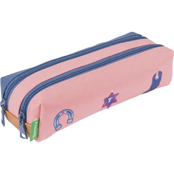 Trousse Jane bicolore Double Tann's