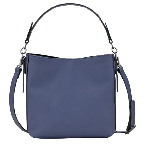Sac bandoulière S Longchamp 3D cuir - chardon