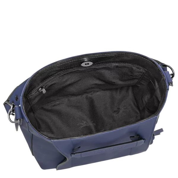 Sac bandoulière S Longchamp 3D cuir - chardon