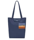 Sac cabas M Caroline Hélain X Longchamp toile - chardon