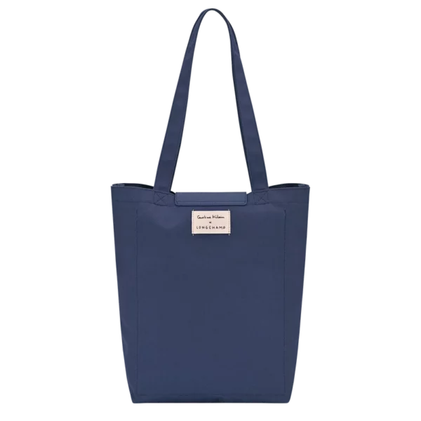 Sac cabas M Caroline Hélain X Longchamp toile - chardon