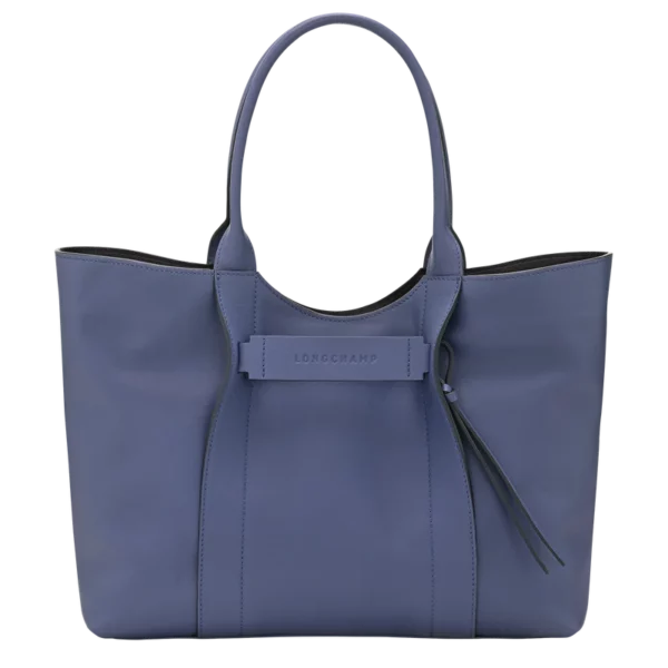 sac cabas longchamp bleu 3D