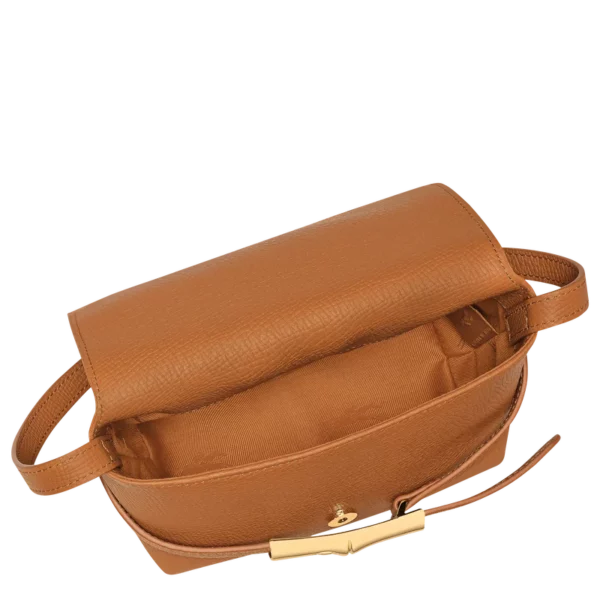 Sac bandoulière S Le Smart Longchamp - caramel