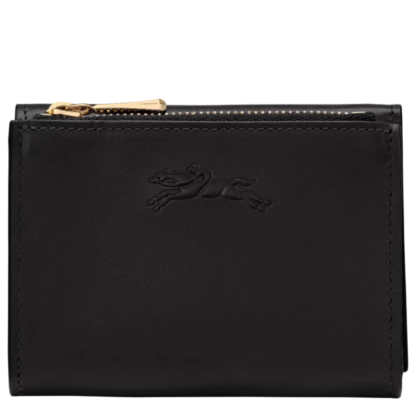 Portefeuille compact Epure Longchamp noir