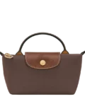 Trousse cosmétique avec poignée Le Pliage Original - moka