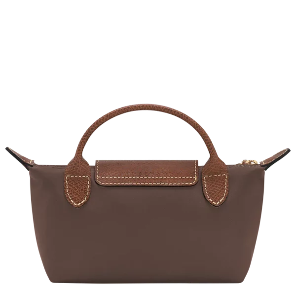 Trousse cosmétique avec poignée Le Pliage Original - moka