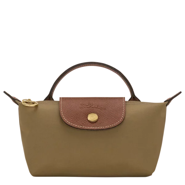 Trousse cosmétique avec poignée Le Pliage Original - olive