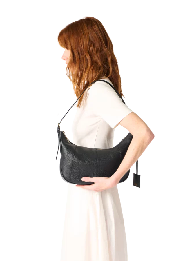 Sac hobo besace Victoire M Lancel noir