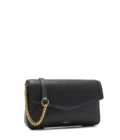 Pochette avec chaine et porte-cartes Envelopppe de Lancel noir