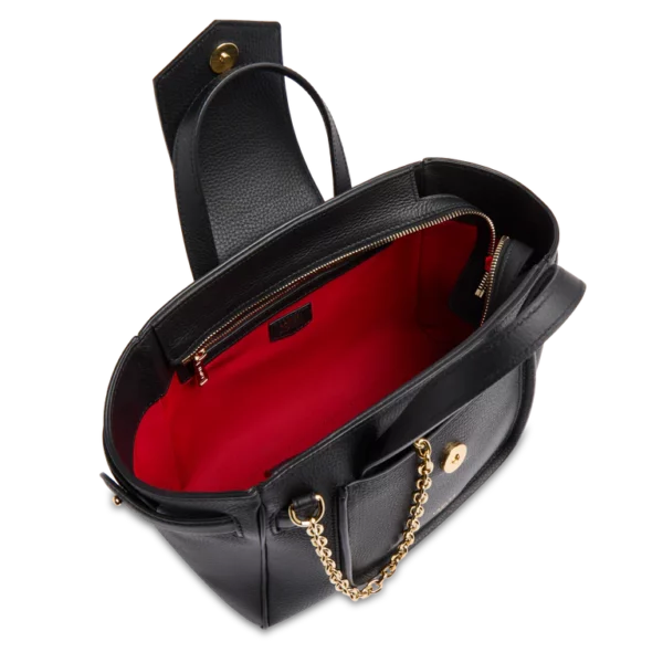 Sac à main Théa S cuir Lancel - noir