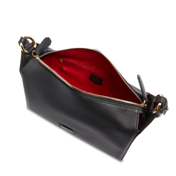 Sac hobo zippé Louison Lancel - noir