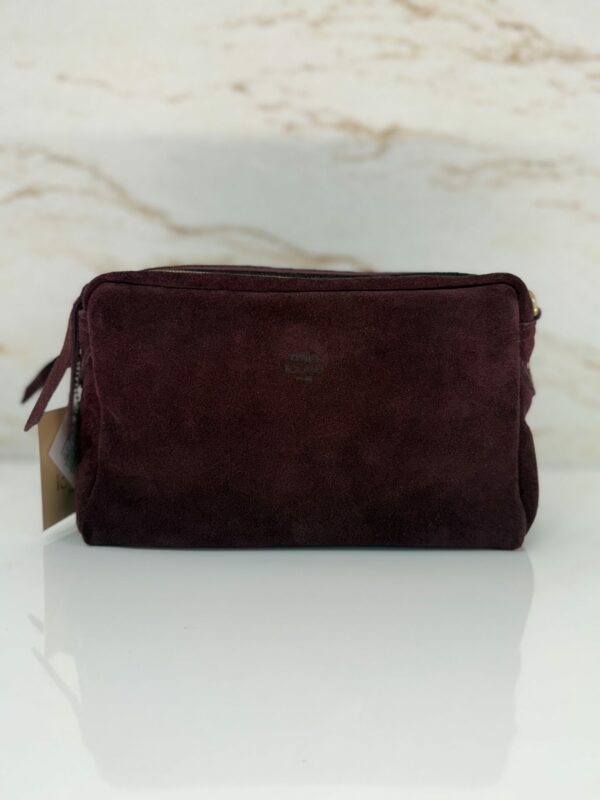 Sac bandoulière Mama V Mila Louise ocre rouge/bordeaux