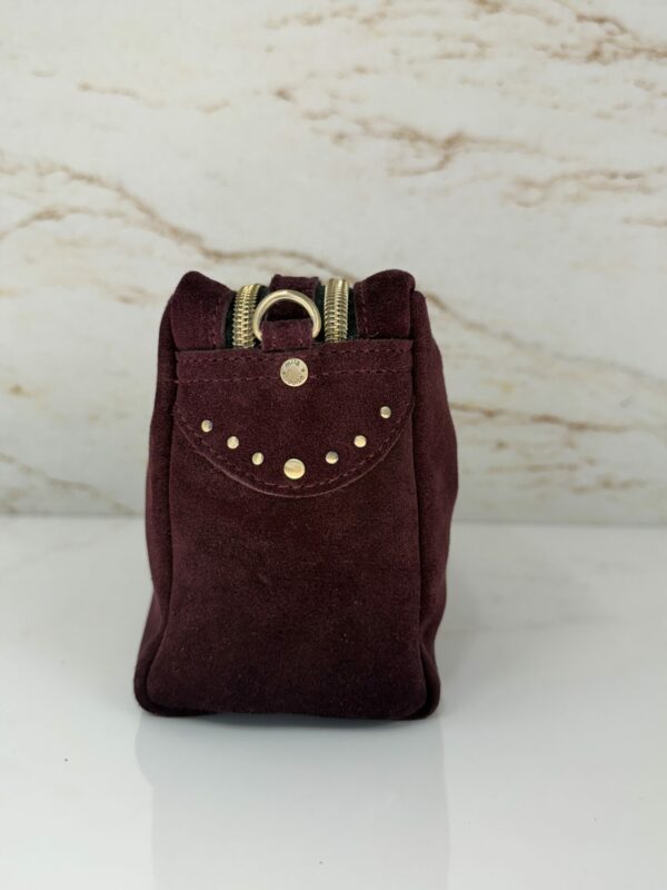 Sac bandoulière Mama V Mila Louise ocre rouge/bordeaux