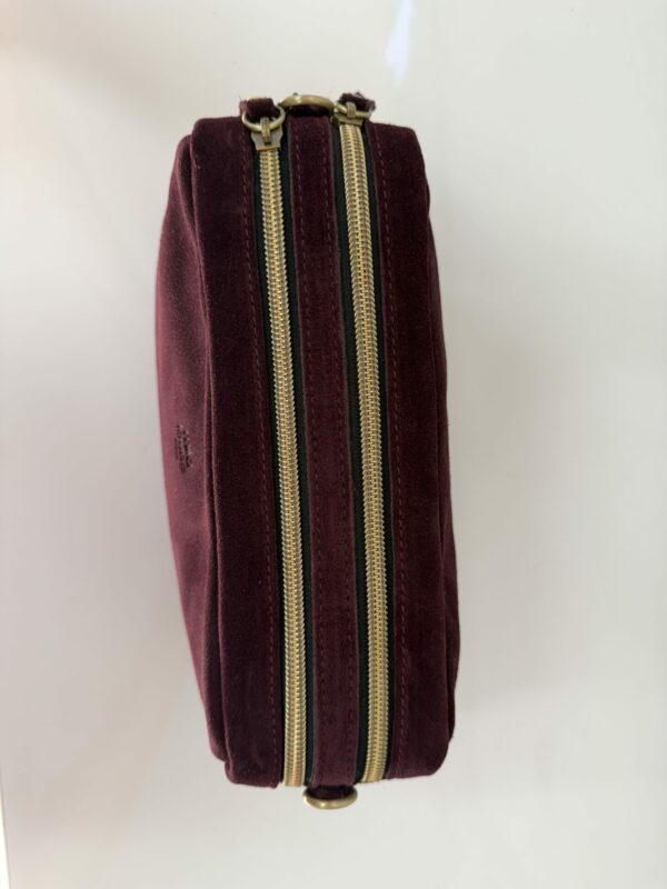 Sac bandoulière Mama V Mila Louise ocre rouge/bordeaux