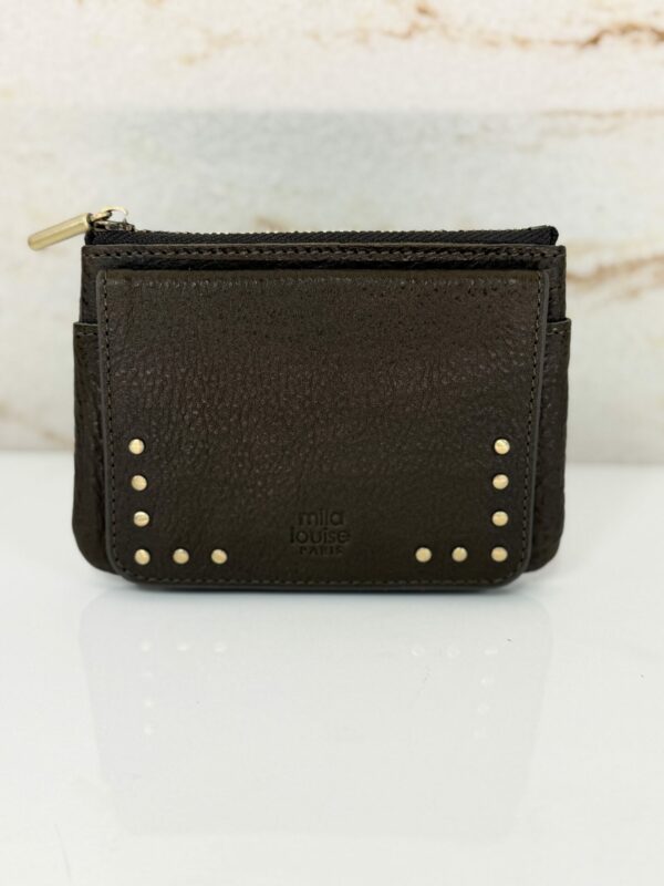 Portefeuille Odie CC Mila Louise cuir kaki