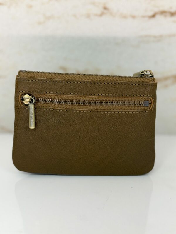 Portefeuille Odie CC Mila Louise cuir ocre