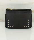 Portefeuille Odie CC Mila Louise cuir noir