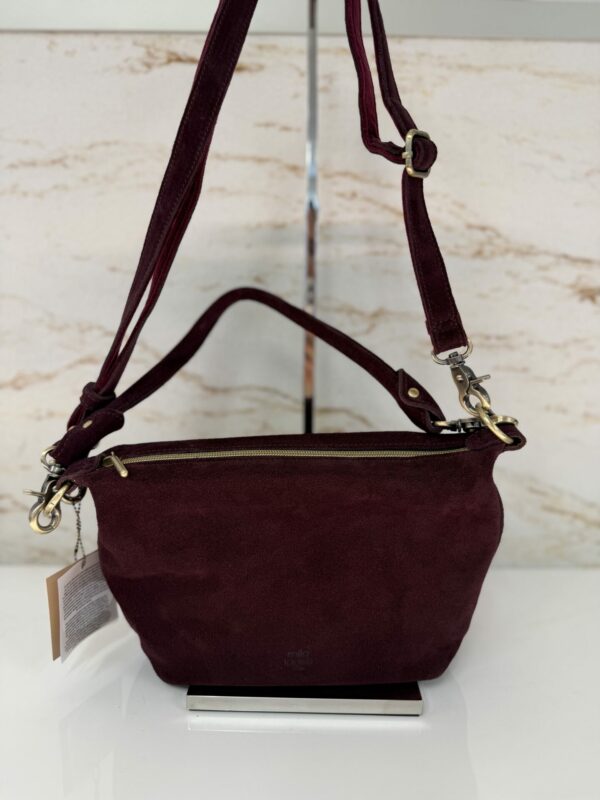 Sac besace/bandoulière Maey V Mila Louise rouge/bordeaux