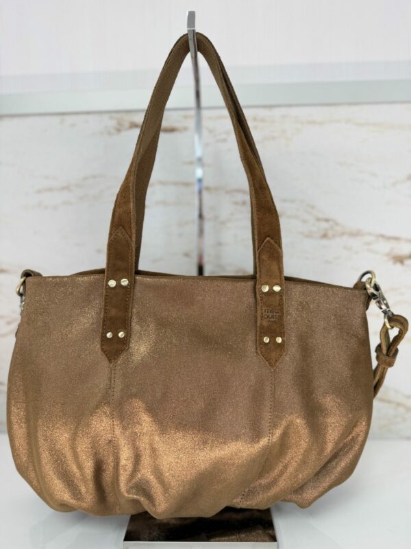 Sac cabas Nicole XS VS Mila Louise ocre