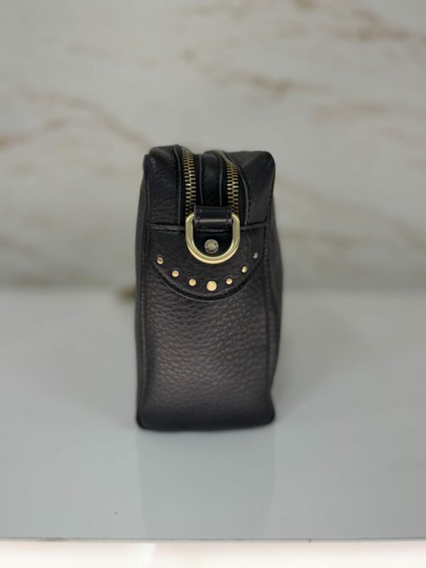 Sac besace Mama L C1 Mila Louise cuir noir