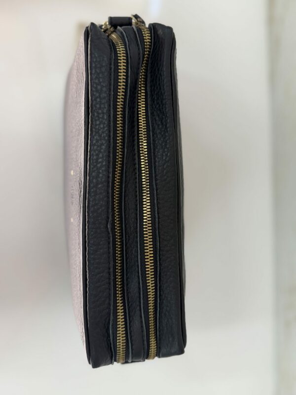 Sac besace Mama L C1 Mila Louise cuir noir