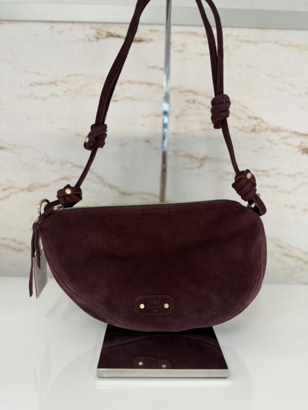 Sac besace/bandoulière Ové V Mila Louise rouge/bordeaux