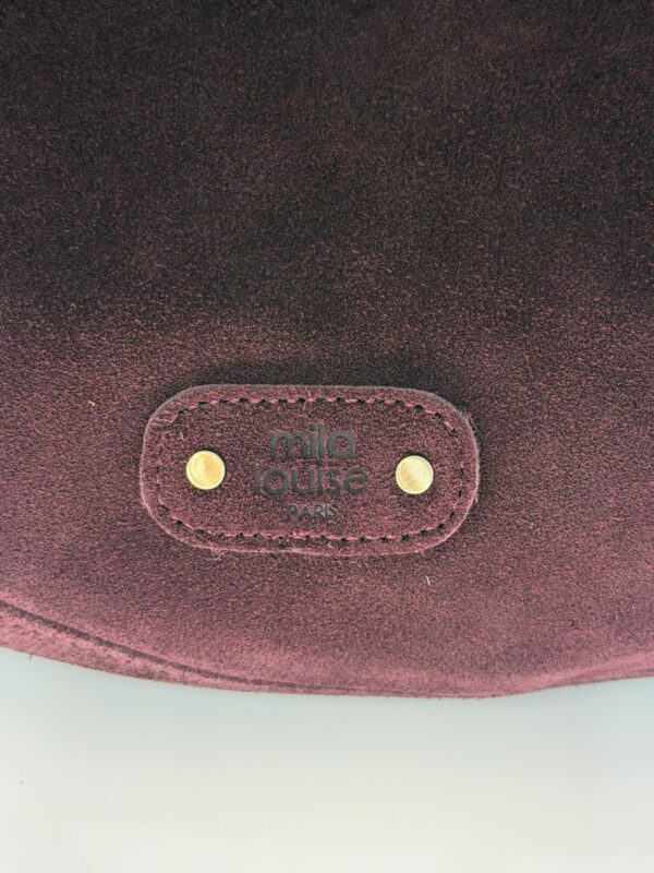 Sac besace/bandoulière Ové V Mila Louise rouge/bordeaux