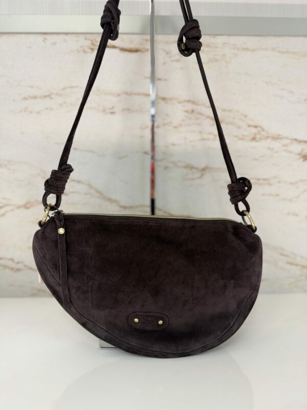 Sac besace/bandoulière Ové V Mila Louise brun