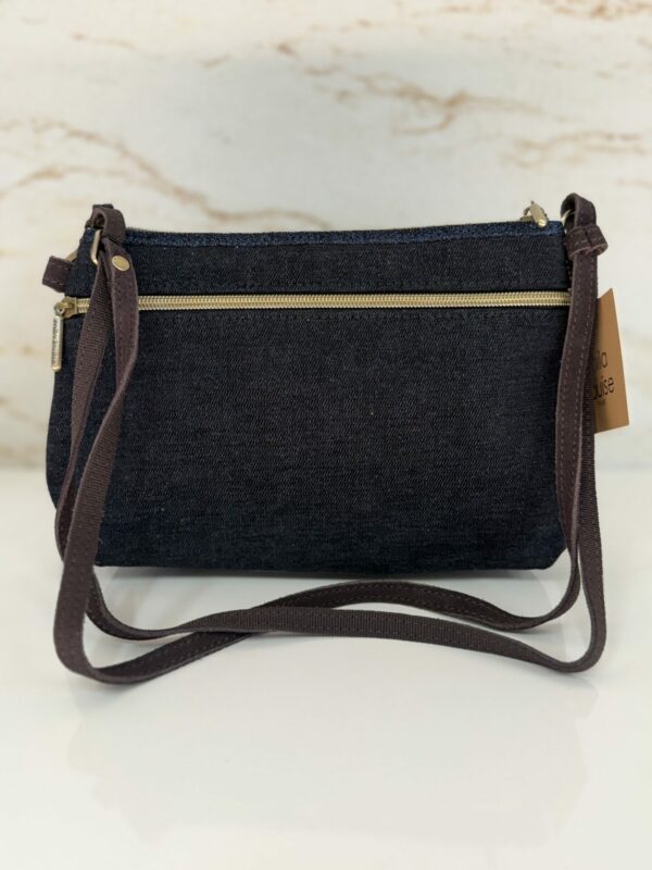 Sac pochette porté travers Mata JN4 Mila Louise brun