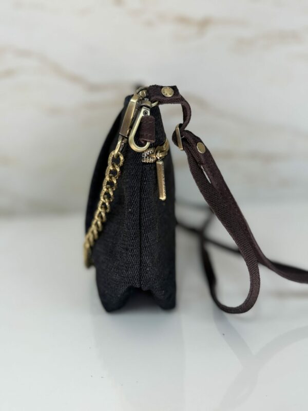 Sac pochette porté travers Mata JN4 Mila Louise brun