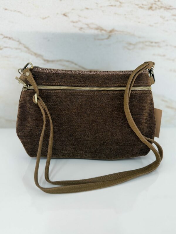Sac pochette porté travers Mata JN4 Mila Louise ocre