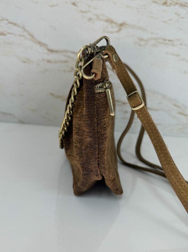 Sac pochette porté travers Mata JN4 Mila Louise ocre