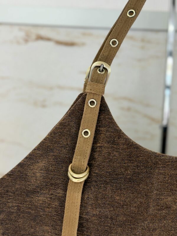 Sac cabas Malya JN4 Mila Louise ocre