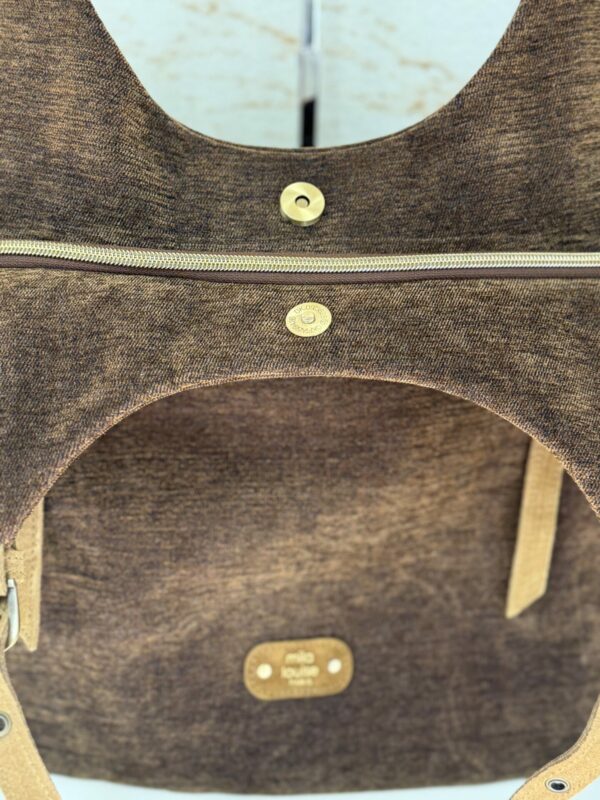 Sac cabas Malya JN4 Mila Louise ocre