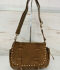 Sac besace bandoulière Tess VCC Mila Louise ocre