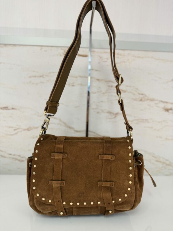 Sac besace bandoulière Tess VCC Mila Louise ocre