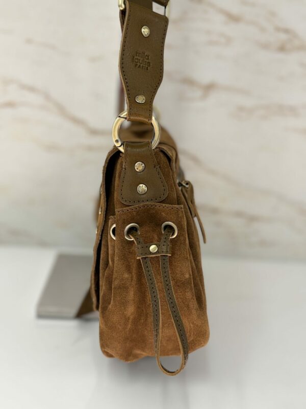 Sac besace bandoulière Tess VCC Mila Louise ocre