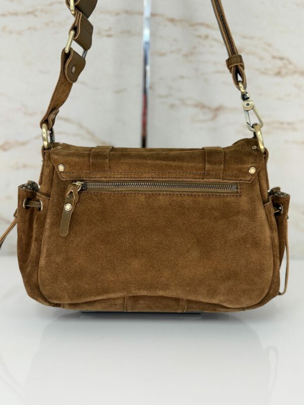 Sac besace bandoulière Tess VCC Mila Louise ocre