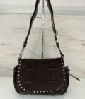 Sac besace bandoulière Tess VCC Mila Louise brun