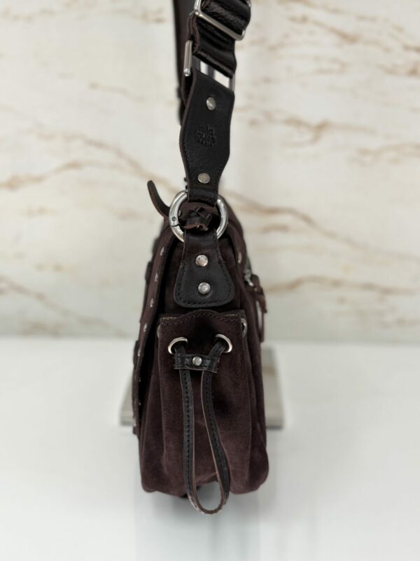 Sac besace bandoulière Tess VCC Mila Louise brun