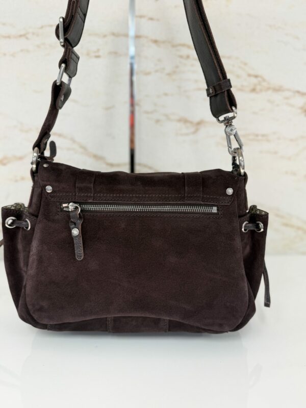 Sac besace bandoulière Tess VCC Mila Louise brun