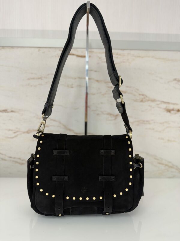 Sac besace bandoulière Tess VCC Mila Louise noir