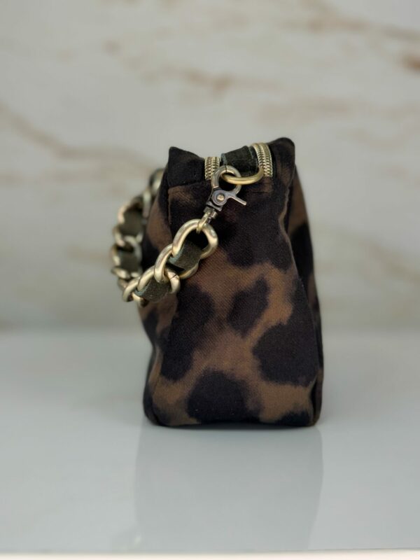 Sac bandoulière Mama LP3 léopard Mila Louise kaki
