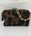 Sac bandoulière Mama LP3 léopard Mila Louise brun