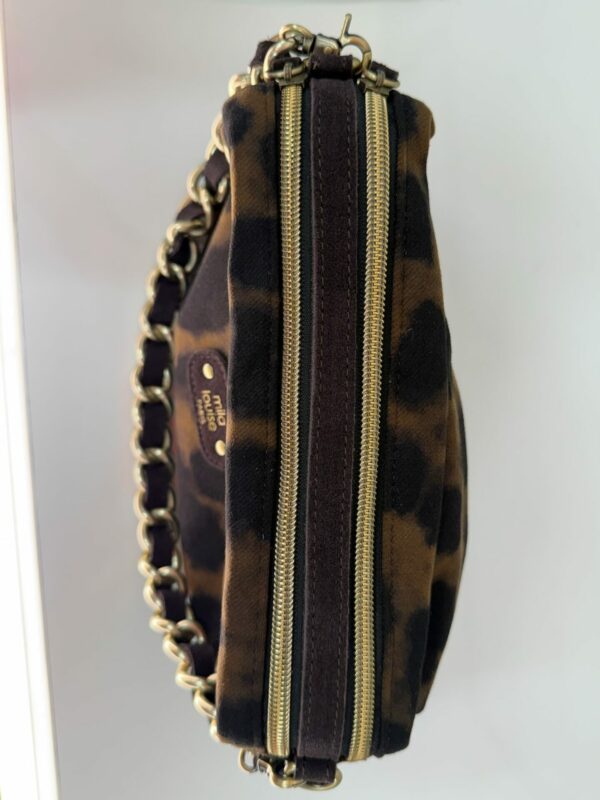 Sac bandoulière Mama LP3 léopard Mila Louise brun