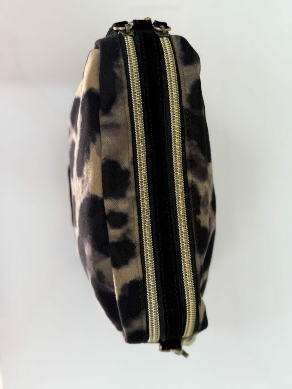 Sac bandoulière Mama LP3 léopard Mila Louise noir
