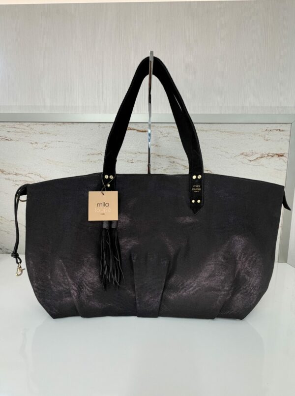 Sac cabas Nicolette EP12 Mila Louise noir